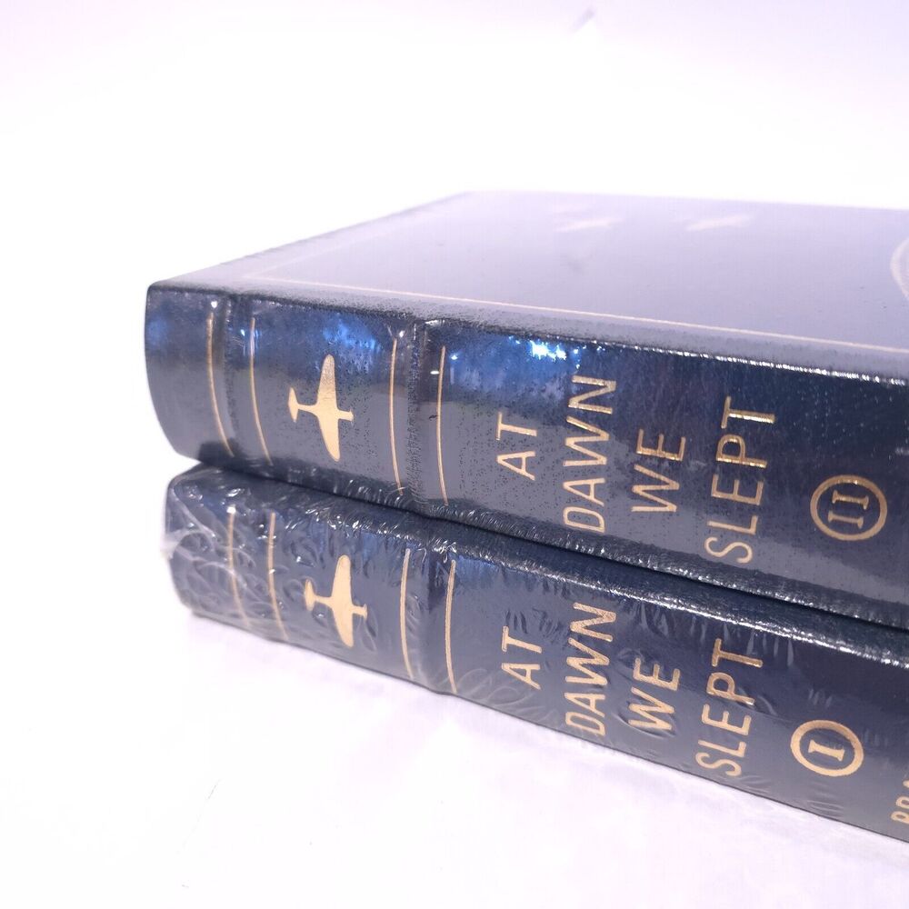 EASTON PRESS AT DAWN WE SLEPT GORDON PRANGE 2 VOLUME SET MILITARY - new SEALED! - Picture 10 of 15